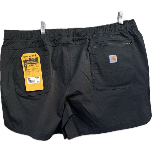 Carhartt Women's Ripstop 5 Pocket Work Short Black Size XXL - Picture 2 of 8